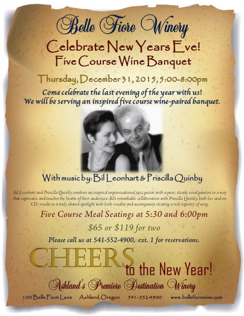 New Years Eve Flier - 2015