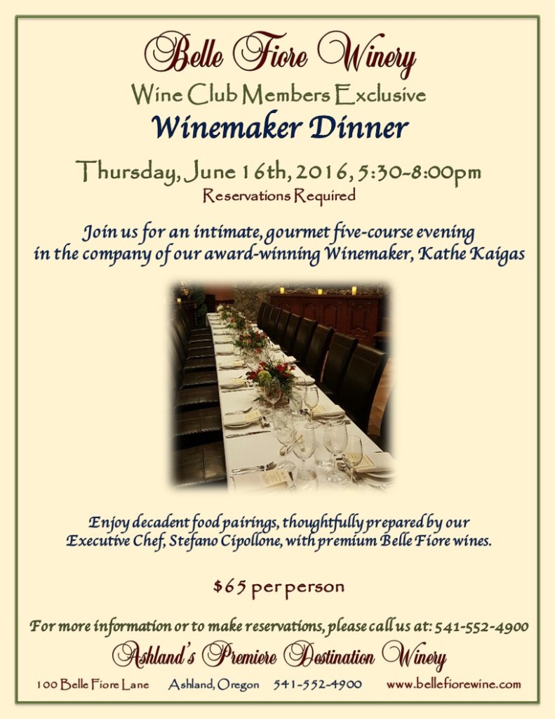 Winemaker Dinner 6-15-16