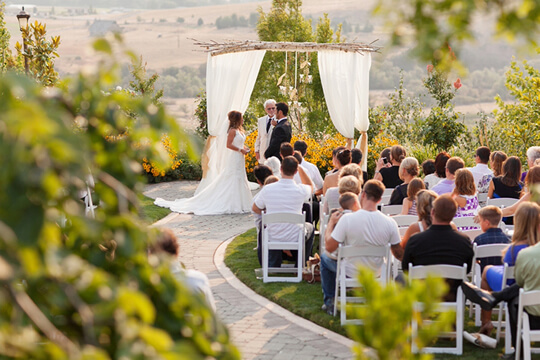 Chateau and Terrace Weddings at Belle Fiore